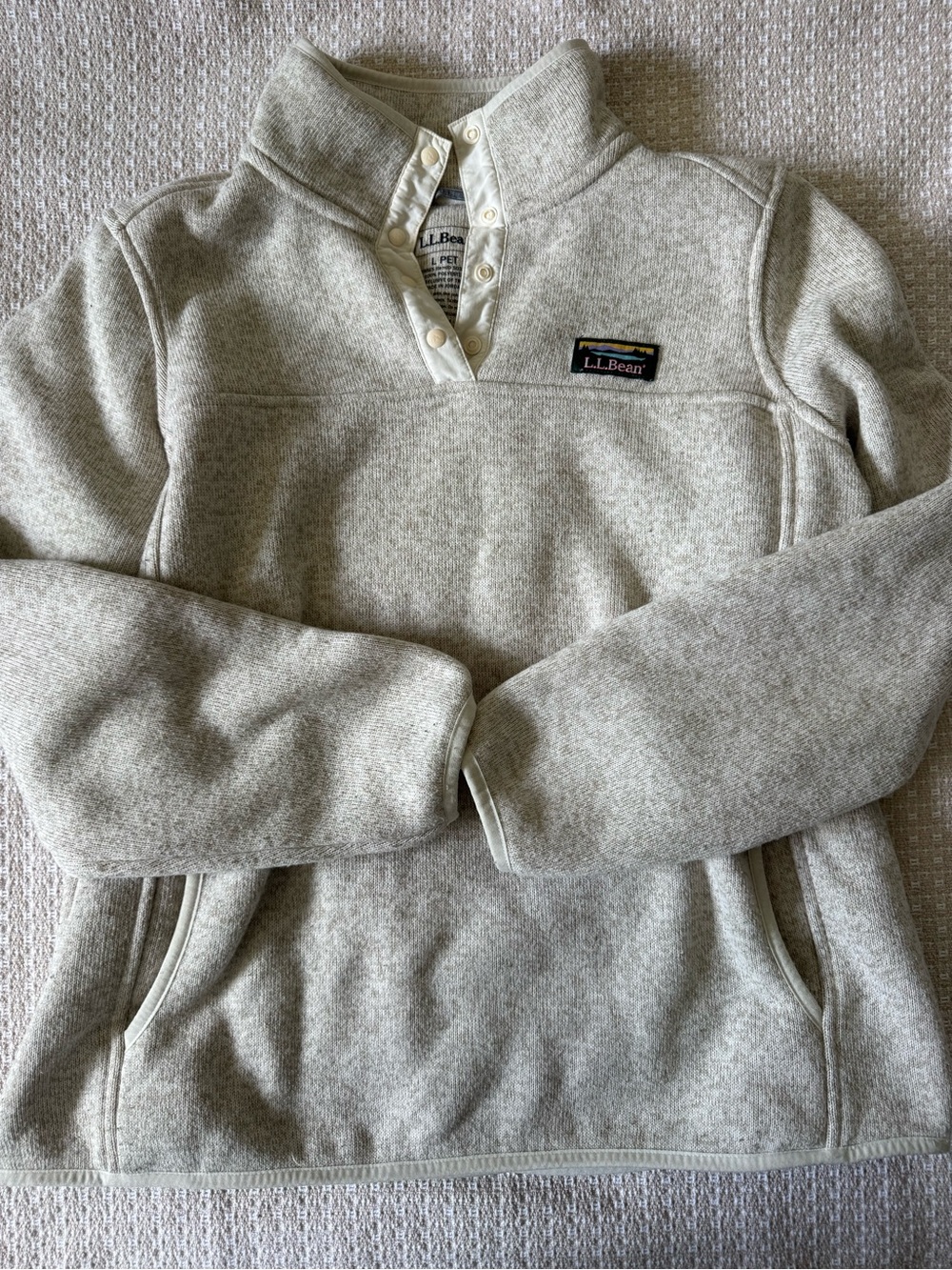 Women's Petite L L.L. Bean Fleece Sweater Pullover